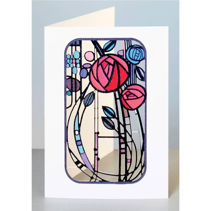 Abstract roses (pack of 6)