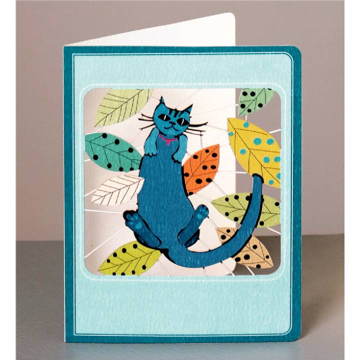 Blue cat (pack of 6)