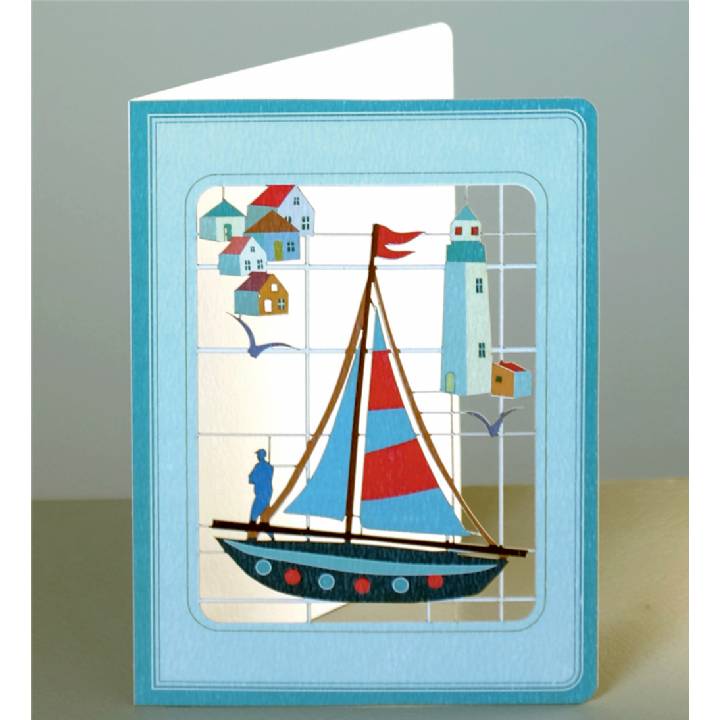 Sailing yacht (pack of 6)