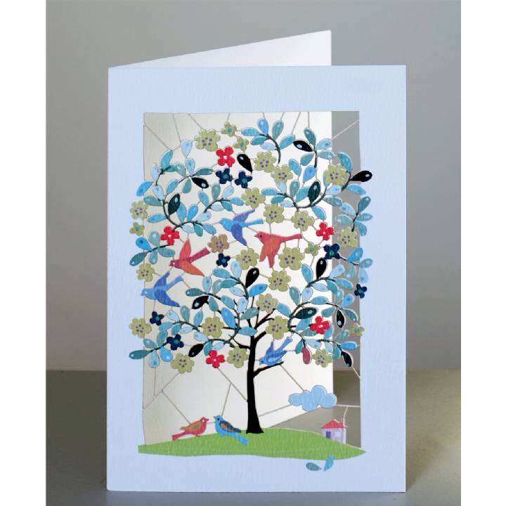Tree and birds (pack of 6)