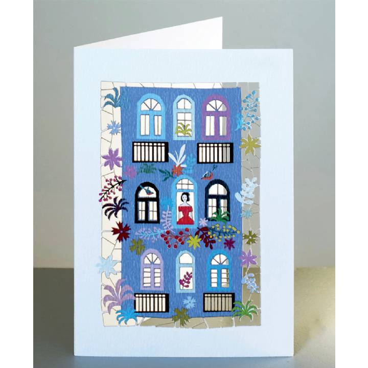 Purple house (pack of 6)