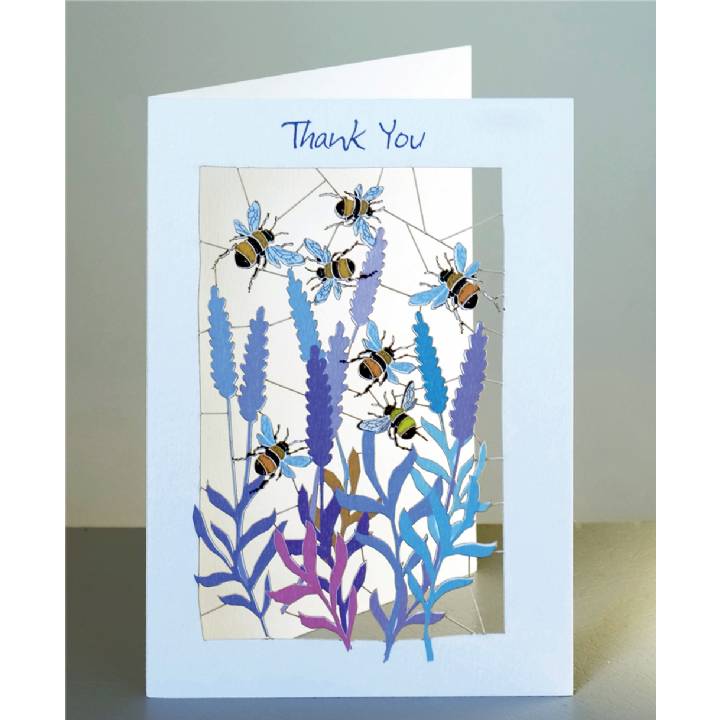 Thank you - bumblebees (pack of 6)