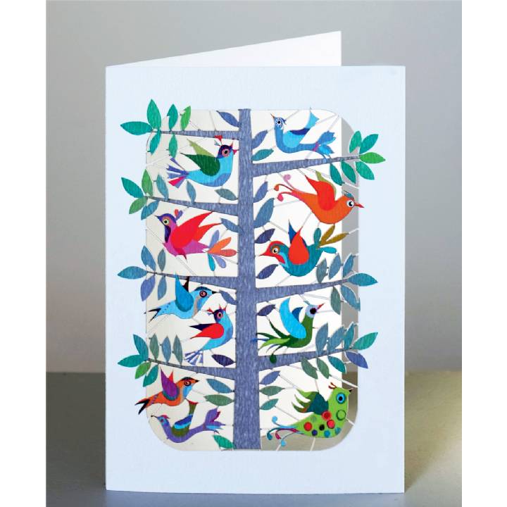 Tree full of birds (pack of 6)