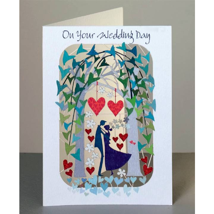 Wedding day - happy couple (pack of 6)