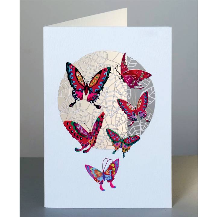Red butterflies (pack of 6)
