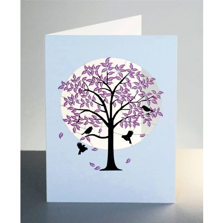 Pink tree (pack of 6)
