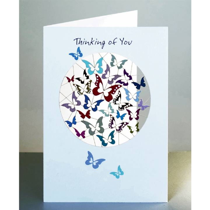 Thinking of you - butterflies (pack of 6)