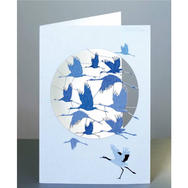 Flight of cranes (pack of 6)