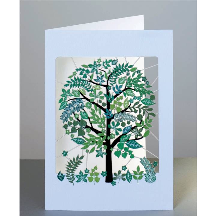 Green tree - pretty leaves (pack of 6)