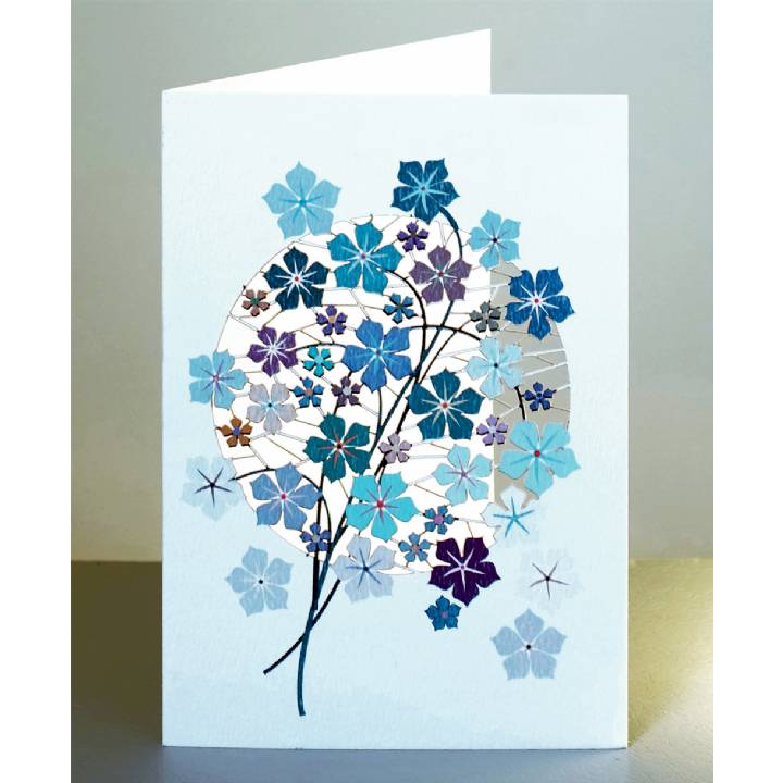 Blue flowers (pack of 6)