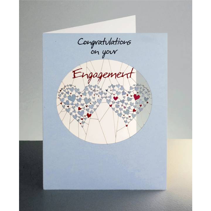 Congratulations on your engagement (pack of 6)