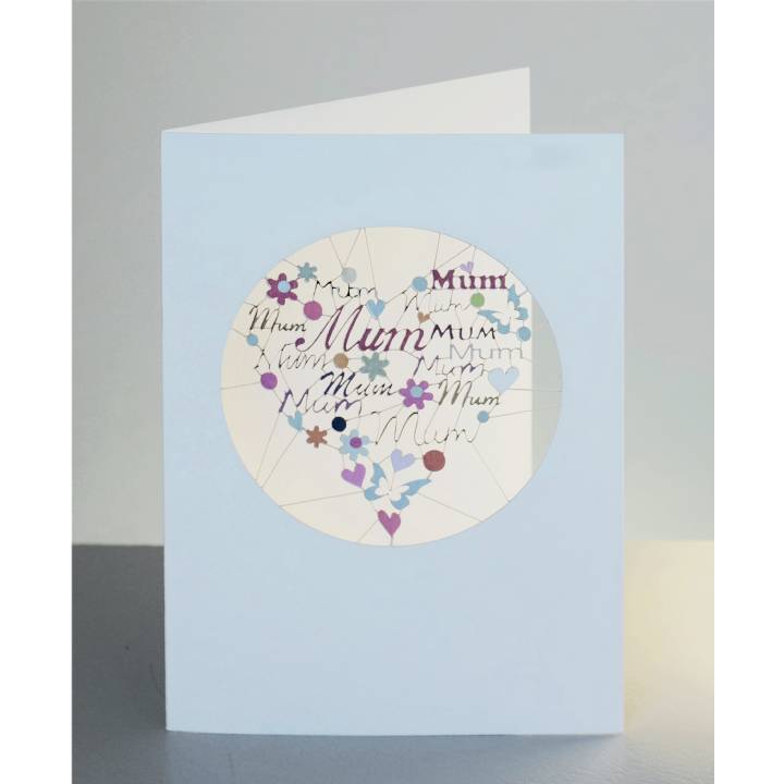 Heart of mum (pack of 6)