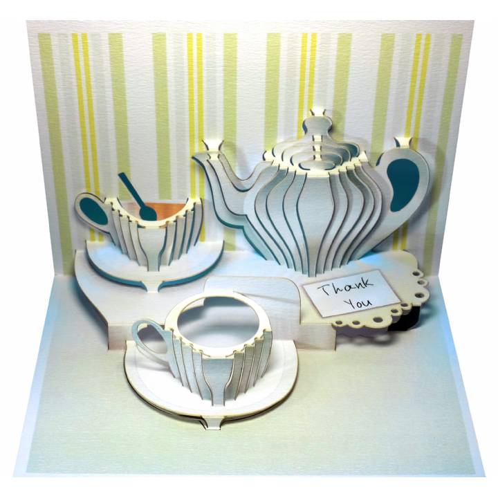 Thank you tea set (pack of 6)