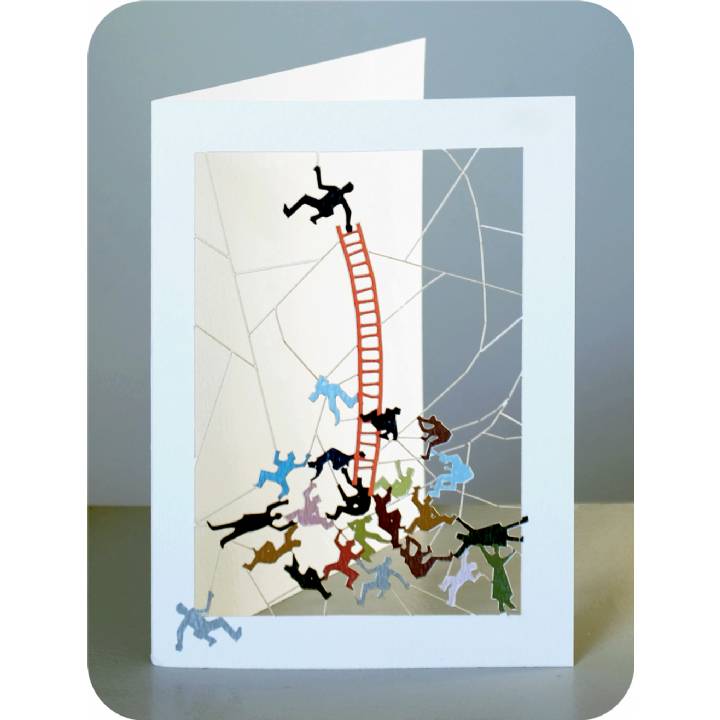 Little people climbing ladder (pack of 6)
