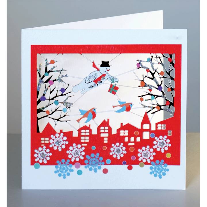 Flying snowman (pack of 6)