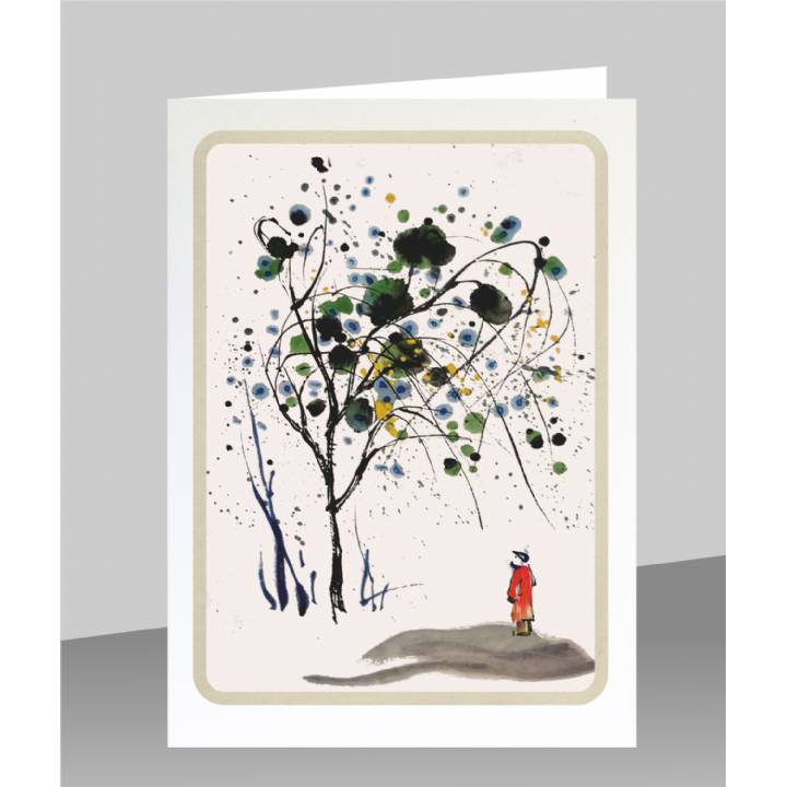 Windy day trees (pack of 6)