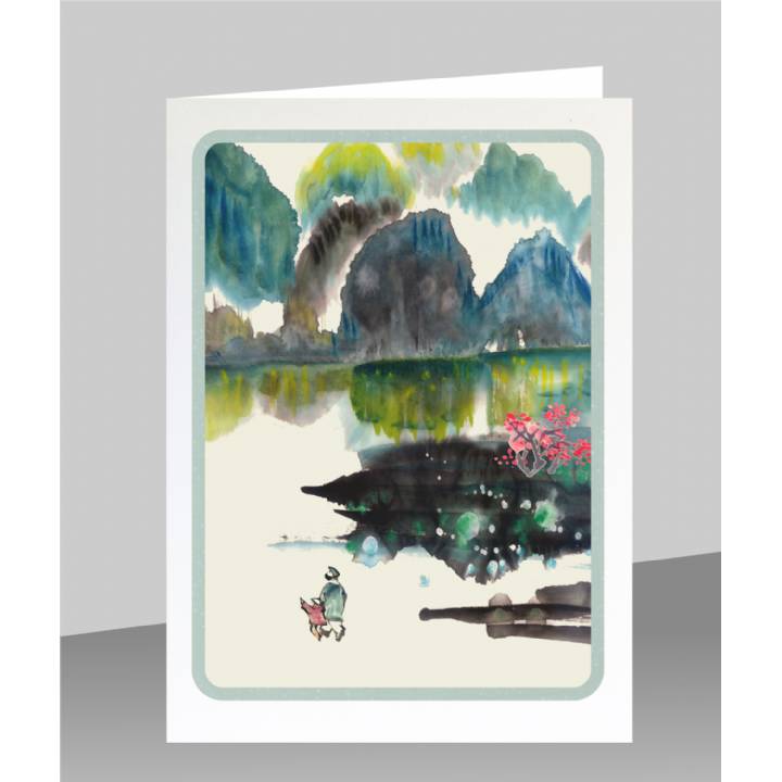 Green mountains (pack of 6)