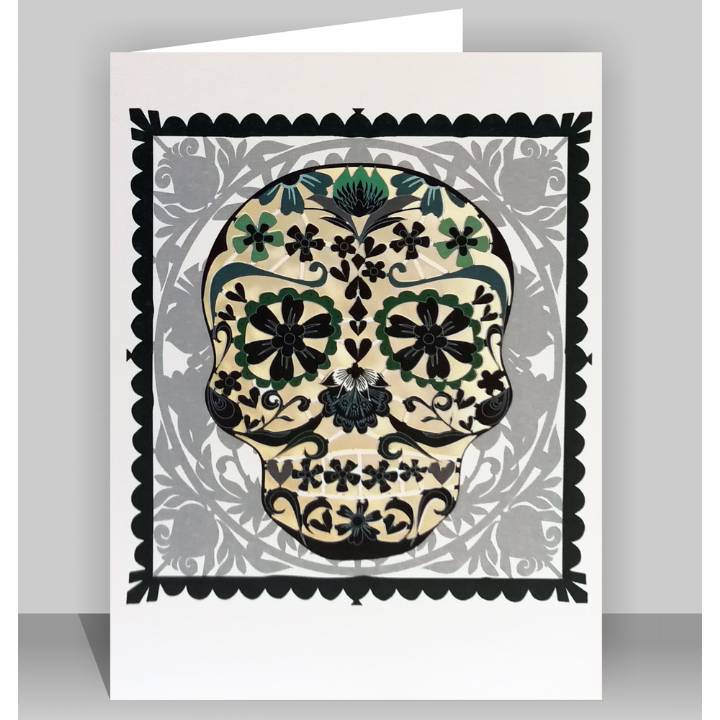 Black skull (pack of 6)