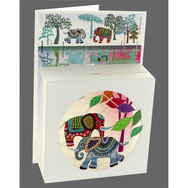 Wonderful day elephants (pack of 6)
