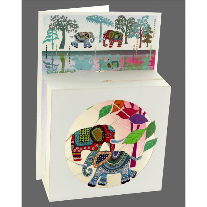 Wonderful day elephants (pack of 6)