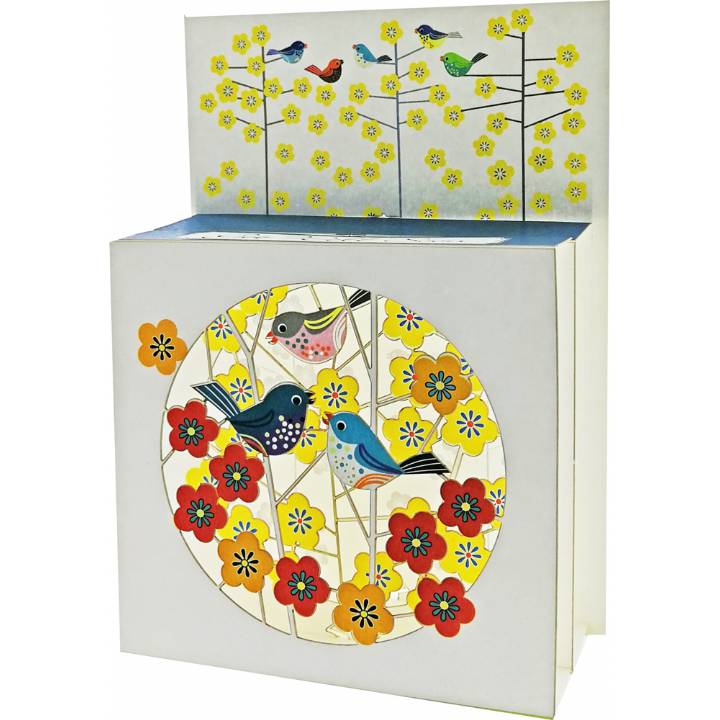 Birds and Flowers (pack of 6)