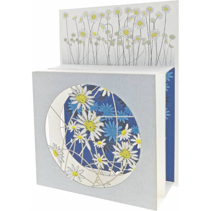 Daisies Dark Blue (pack of 6)