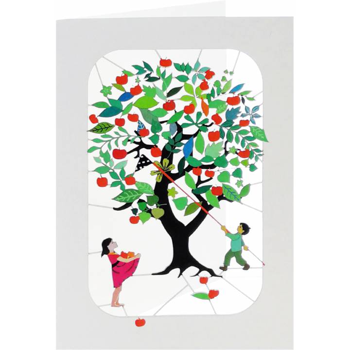Children under an apple tree (pack of 6)