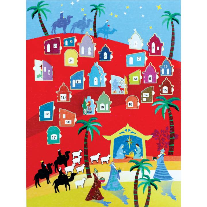 Advent Calendar - nativity (pack of 6)