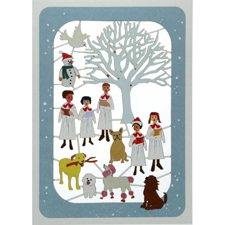 Carol singers (pack of 6)