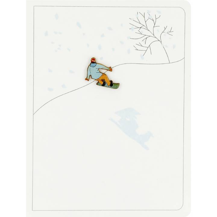 Snowboarding (pack of 6)