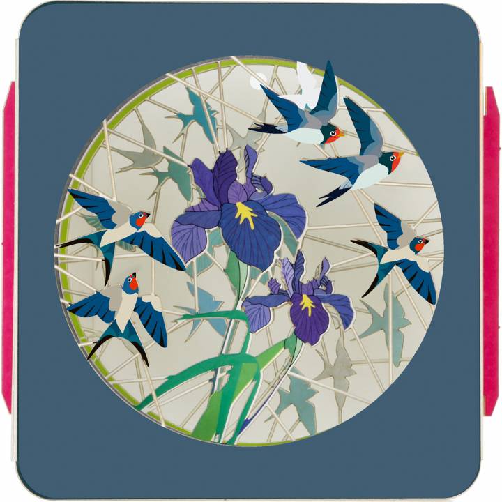 Art Box - Iris and Birds (Pack of 6)