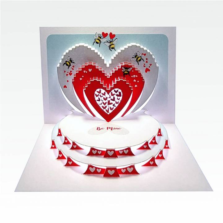 Heart - Be Mine (pack of 6)