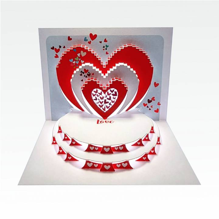 Heart - Love (pack of 6)