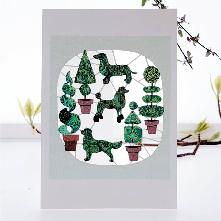 Topiary Dogs (pack of 6)