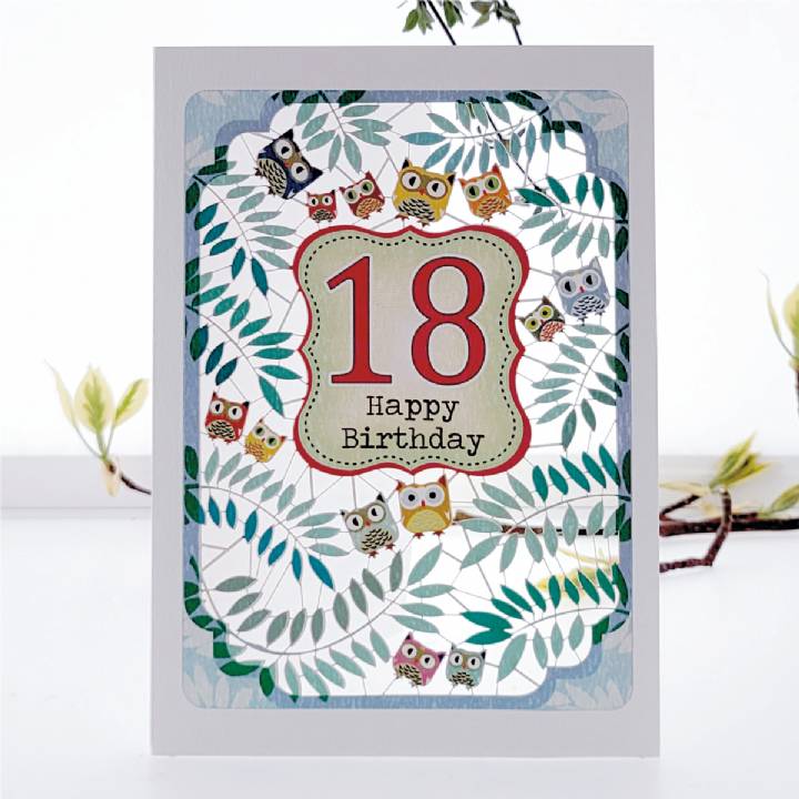 Owls - Age 18 (pack of 6)