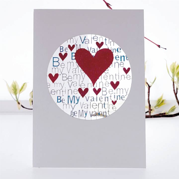 Be My Valentine (pack of 6)