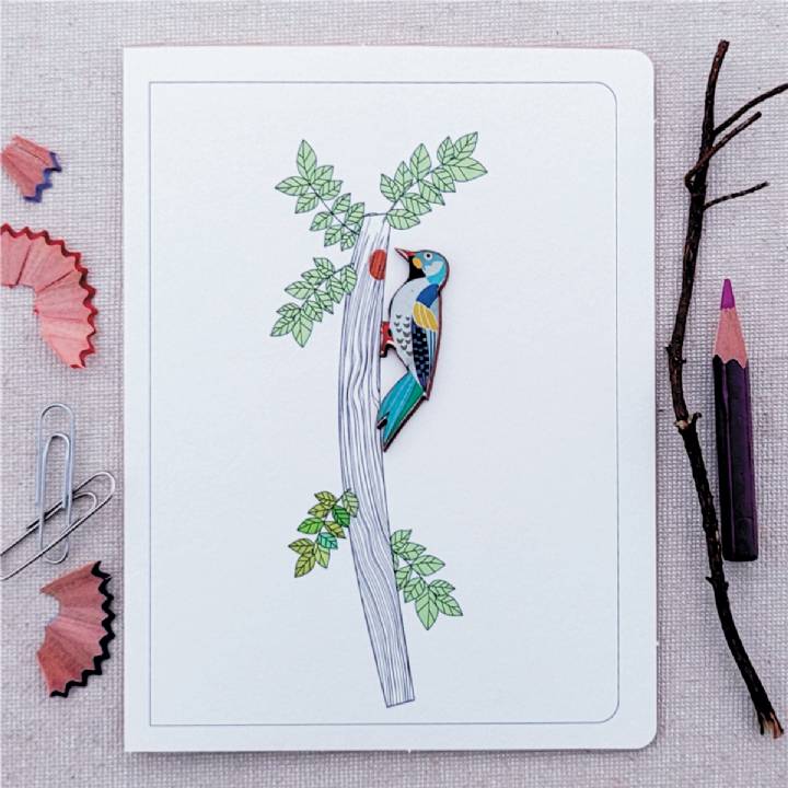Woodpecker (pack of 6)