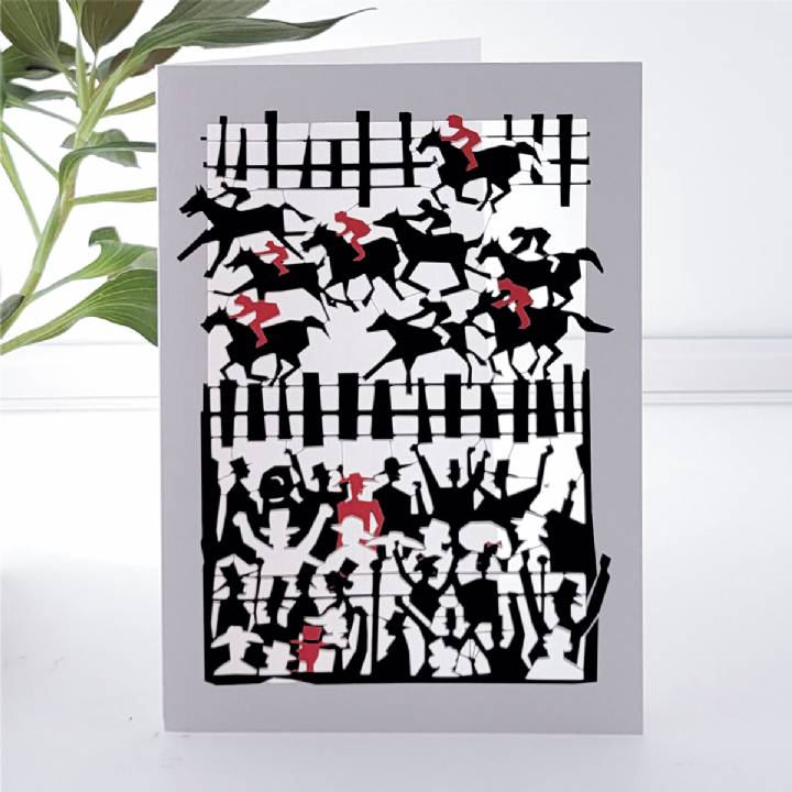 Horse racing (pack of 6)