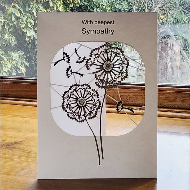 Sympathy - Dandelions (pack of 6)